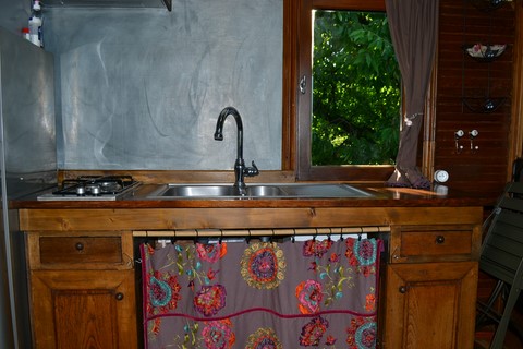 La cuisine de la roulotte